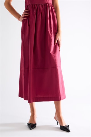 Robe droite - Bordeaux