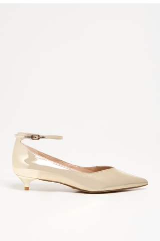 Escarpins vernis - Doré