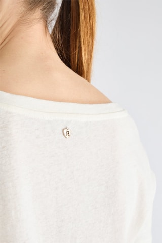 T-shirt en lin - Blanc