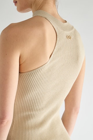 Robe fourreau - Beige