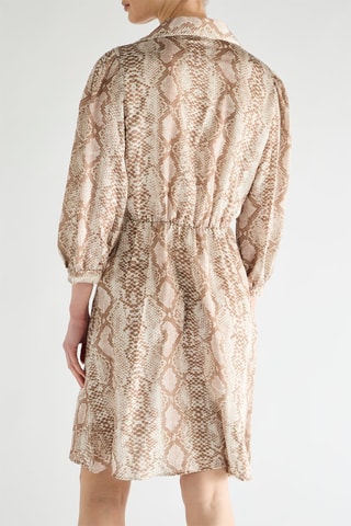 Robe portefeuille - Beige