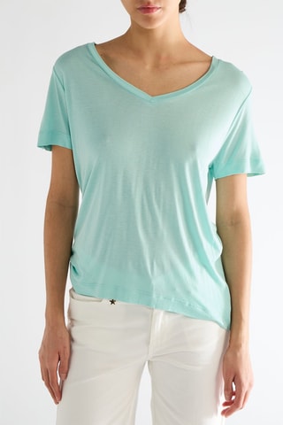 T-shirt oversize - Vert