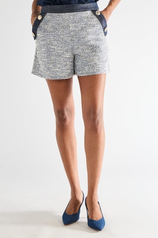 Short droit - Bleu