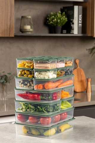 20 boîtes de rangement - 350 à 3500 ml