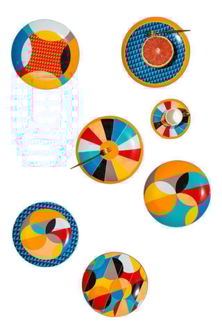 6 dessertborden - 20 cm