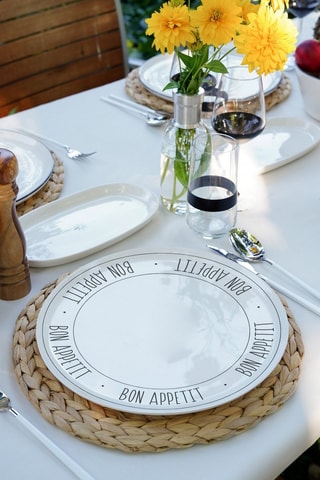 Plat Keramisch Bord - 30 cm