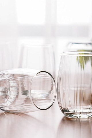 6 Waterglazen - 38 cl