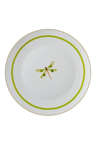 6 Porseleinen Platte Borden - 27 x 27 x 2 cm