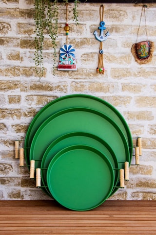 4 Dienbladen - 30, 37, 45 en 51 cm