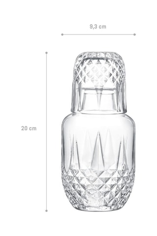 Carafe et verre - 52,5 / 20 cl