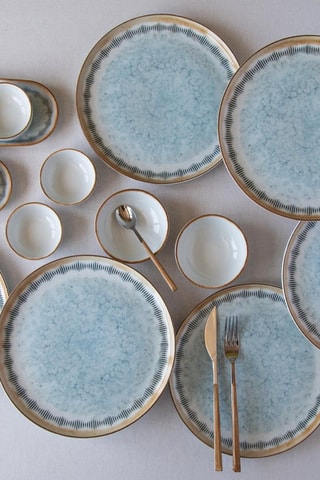 Service en porcelaine - 14 pièces