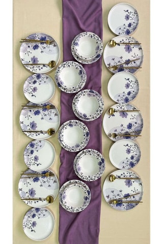 Keramisch Servies - 24-delig