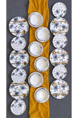 Keramisch Servies - 24-Delig