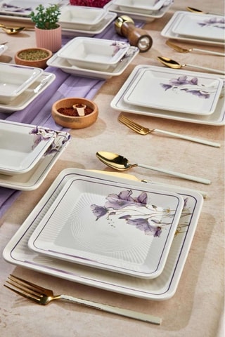 Keramisch Servies - 24-Delig