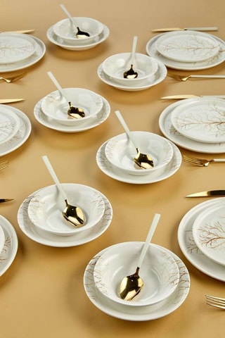 Keramisch Servies - 24-Delig