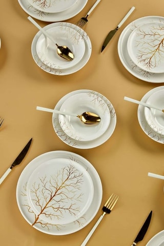 Keramisch Servies - 24-Delig