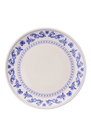 6 Platte Keramische Borden - 25,5 cm