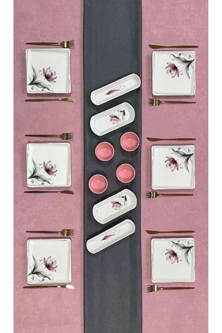 Keramisch Servies - 14-Delig