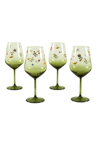 4 verres à vin - 49 cl