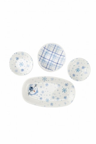 Porseleinen Servies - 14-delig