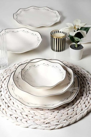 Service en porcelaine - 24 pièces