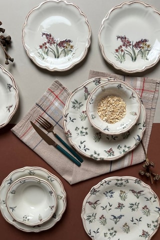 24-delig Porseleinen Servies