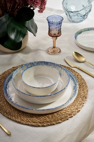 Service de vaisselle en porcelaine - 24 pièces