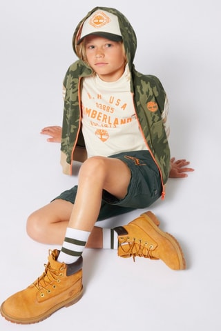 Felpa con cappuccio - Kaki