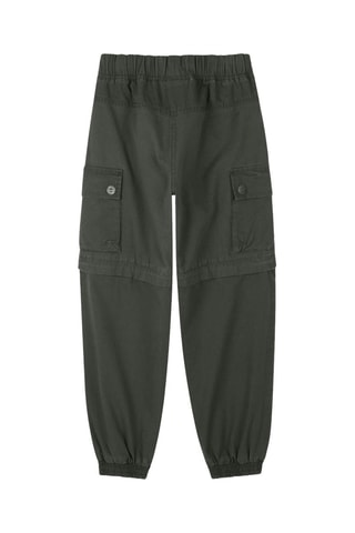 Pantaloni sportivi 2 in 1 - Verde scuro