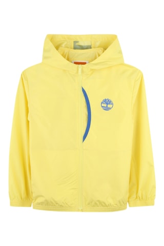 Giacca a vento con cappuccio - Giallo