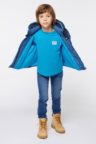 T-shirt in cotone bio - Celeste - Timberland