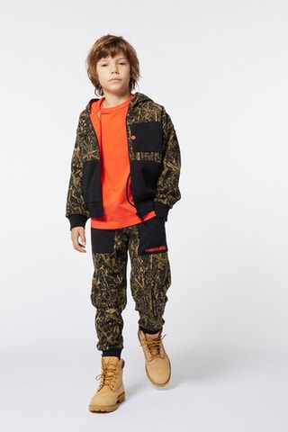 T-shirt in cotone bio - Arancione - Timberland