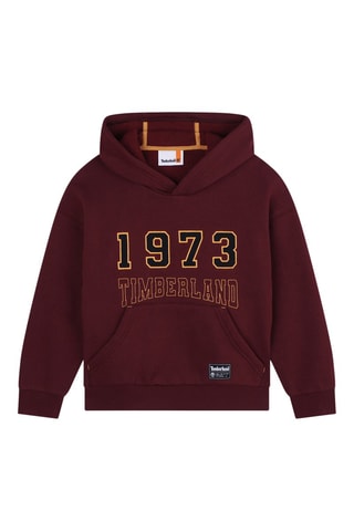 Felpa in cotone bio - Bordeaux - Timberland