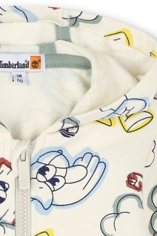 Felpa con cappuccio - Bianco