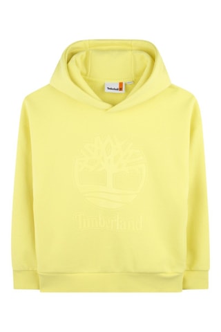 Felpa con cappuccio - Giallo