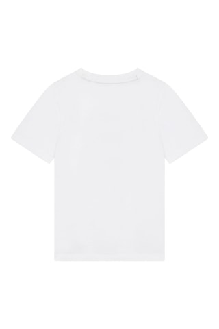T-shirt e bermuda in cotone bio - Nero e bianco - Timberland