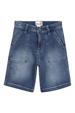 Bermuda in jeans - Blu