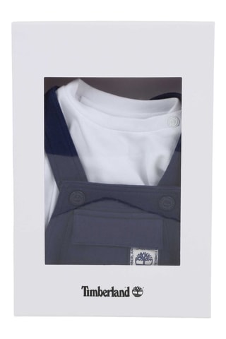 T-shirt e salopette - Bianco