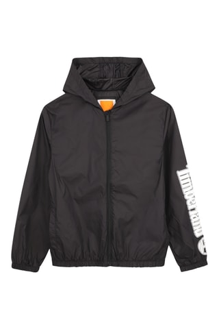 Giacca a vento con cappuccio - Nero