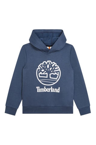 Felpa con cappuccio - Blu