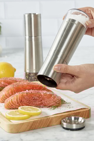 Roestvrijstalen en Keramische Zout- en Pepermolen