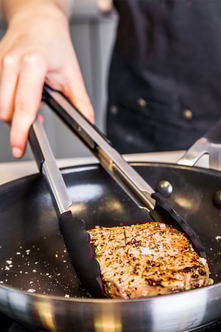 Pince en acier inoxydable et silicone - Kitchenaid