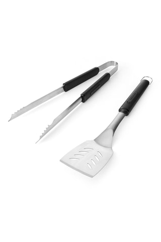 Pinça e espeto em aço inoxidável