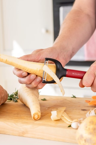 Dunschiller in Y-vorm van roestvrij staal- Kitchenaid