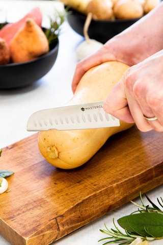Faca Santoku em aço inoxidável- 12 cm - MasterClass