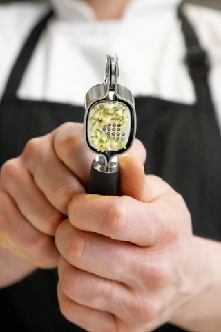 Roestvrijstalen knoflookpers - MasterClass