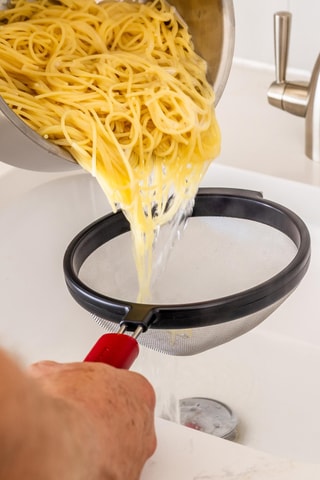 Roestvrijstalen vergiet. Kitchenaid