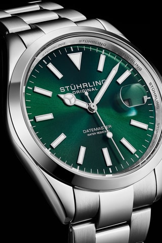 Montre à quartz en acier - Argenté