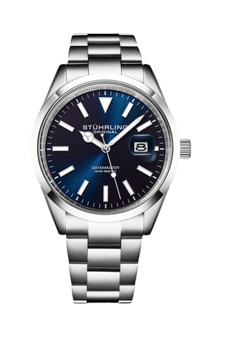 Montre à quartz en acier - Argenté