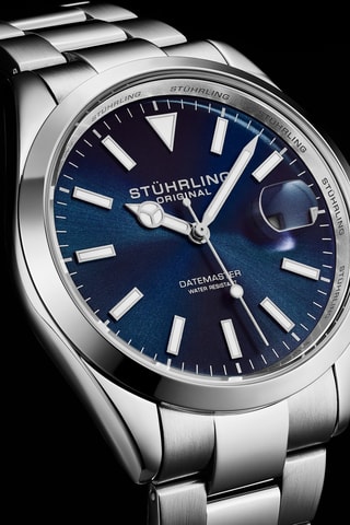 Montre à quartz en acier - Argenté